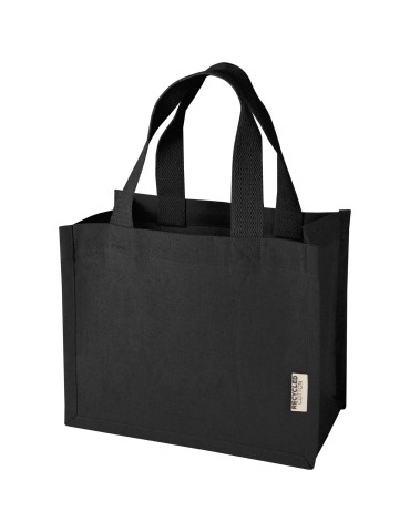 Mini sac shopping Odessa à soufflet en coton recyclé de 9 L et 220…