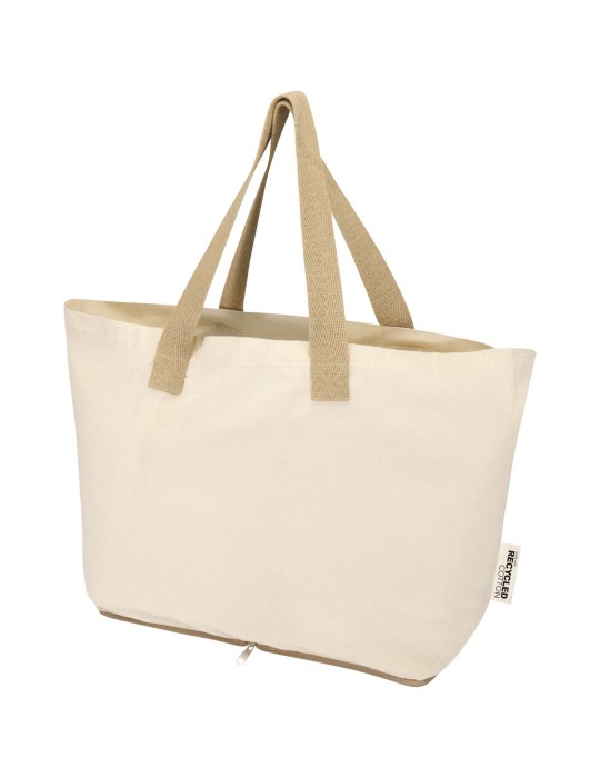 Sac shopping Sierra pliable en coton recyclé GRS 140 g/m2 12 L