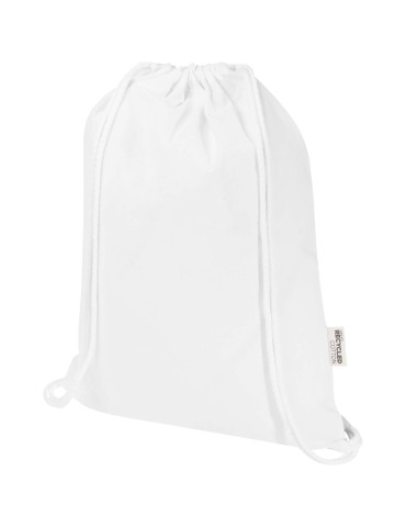 Sac Peru Blend de 5 L avec cordon en coton recyclé 180 g/m2 certifié…