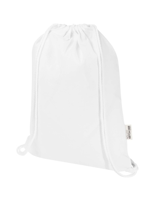 Sac Peru Blend de 5 L avec cordon en coton recyclé 180 g/m2 certifié…