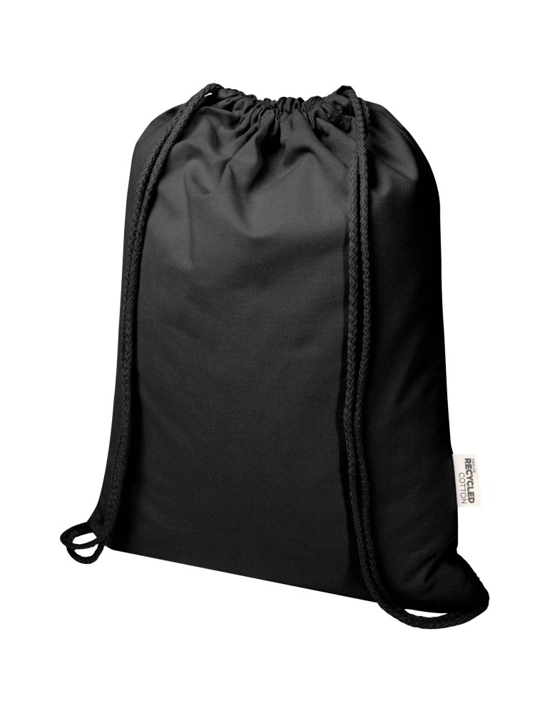 Sac Peru Blend de 5 L avec cordon en coton recyclé 180 g/m2 certifié…