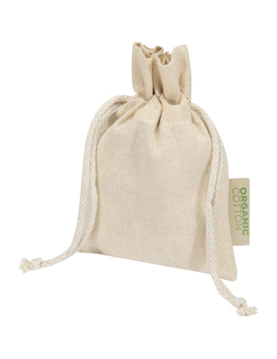 Sac cadeau bio OCS Odisha 140 g/m2 15 x 10 cm