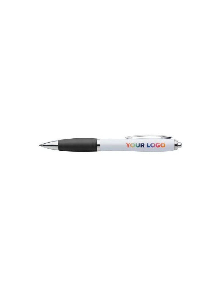 Stylo personnalisable bille métal bleu