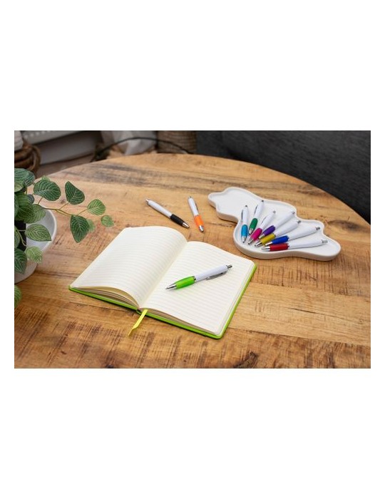 Stylo personnalisable bille métal bleu