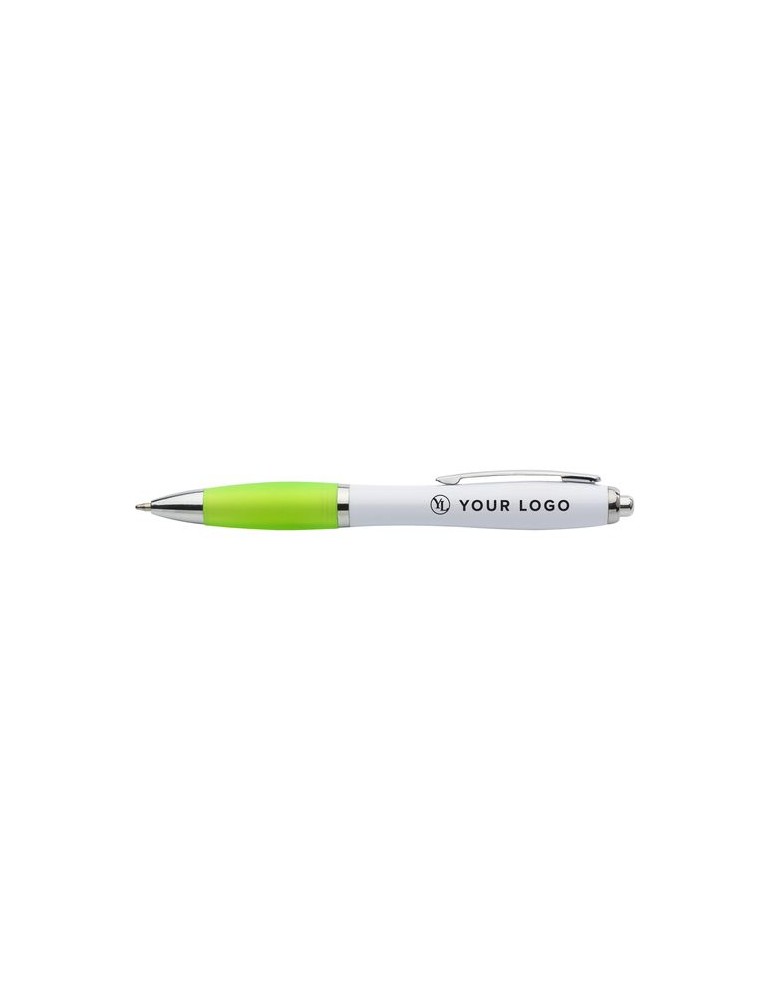 Stylo personnalisable bille métal bleu