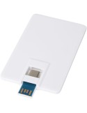 Clé USB personnalisée 32 Go double port | Duo Slim
