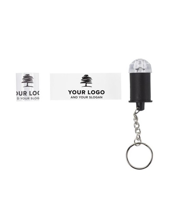 Porte-clés lampe publicitaire