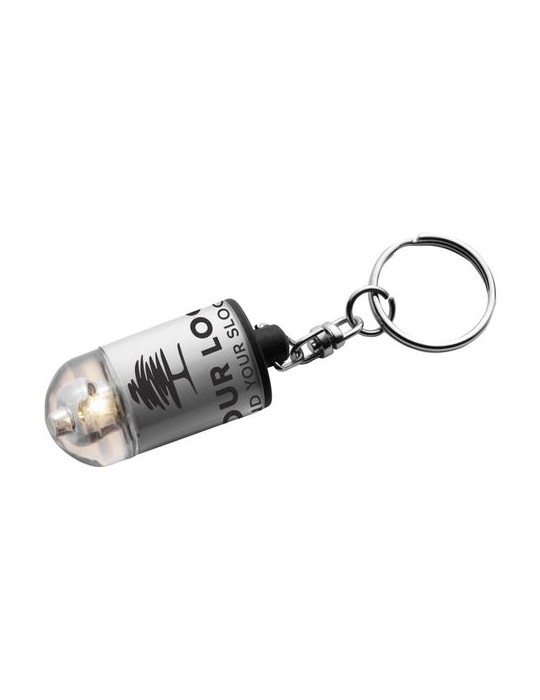 Porte-clés lampe publicitaire