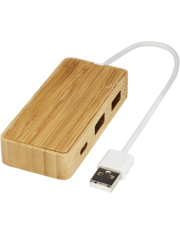 Hub USB Tapas en bambou