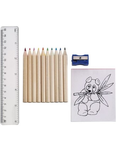 Tapis de souris publicitaire set coloriage 2