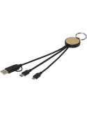 Câble de recharge 6-en-1 avec porte-clés, cadeau client | Tecta