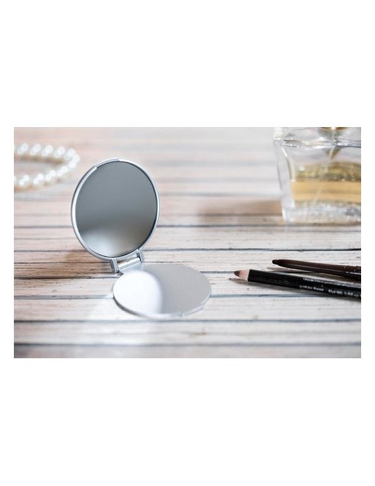 Porte-clés miroir personnalisable