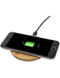 Tapis de charge sans fil en bambou 15 W, cadeau client | Essence