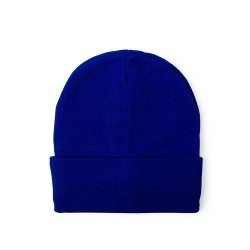 Bonnet Élégant Publicitaire en Laine - Lana Matières : acrylique Couleurs : bleu marine personnalisation sur mesure