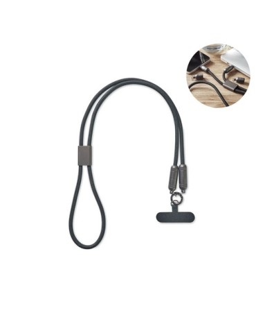 Lanyard personnalisé cable 60W SHAKA