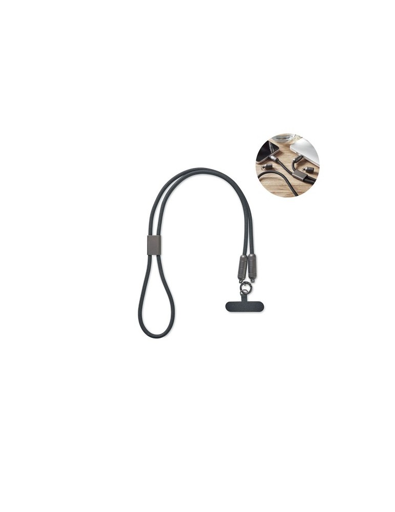 Lanyard personnalisé cable 60W SHAKA