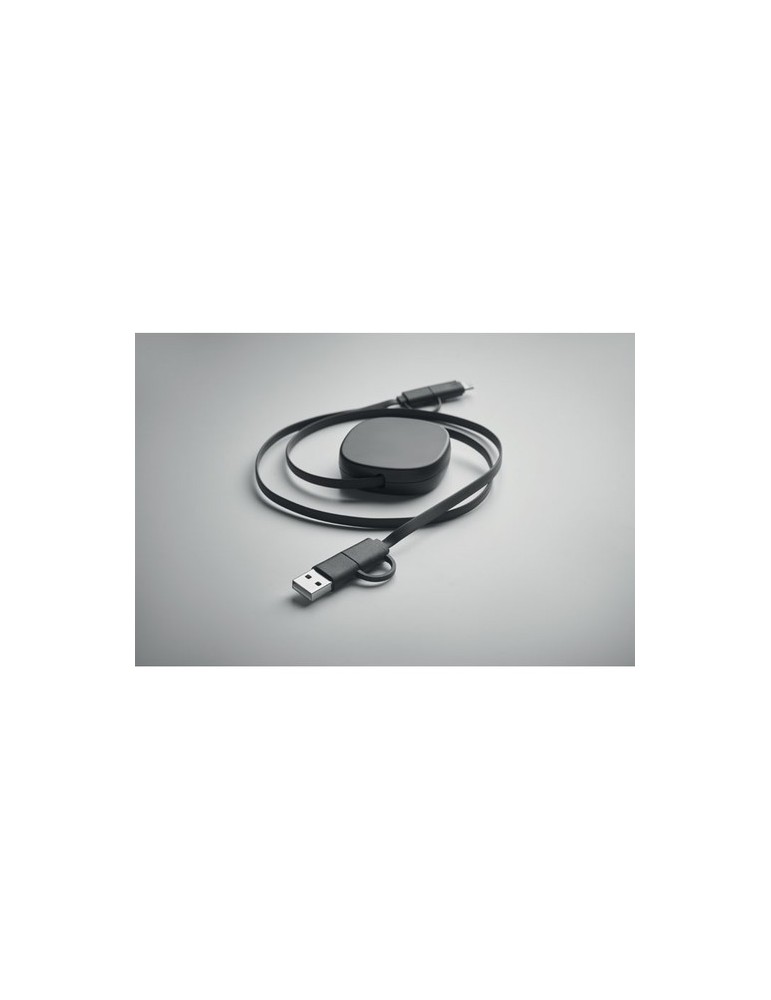 Câble de charge rétractable  60W LINEA