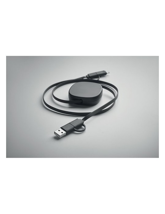 Câble de charge rétractable  60W LINEA