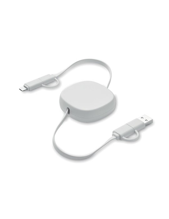 Câble de charge rétractable  60W LINEA