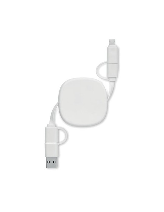 Câble de charge rétractable  60W LINEA
