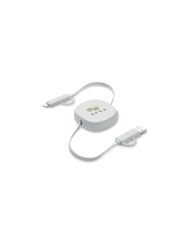 Câble de charge rétractable  60W LINEA