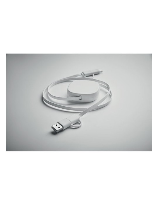 Câble de charge rétractable  60W LINEA