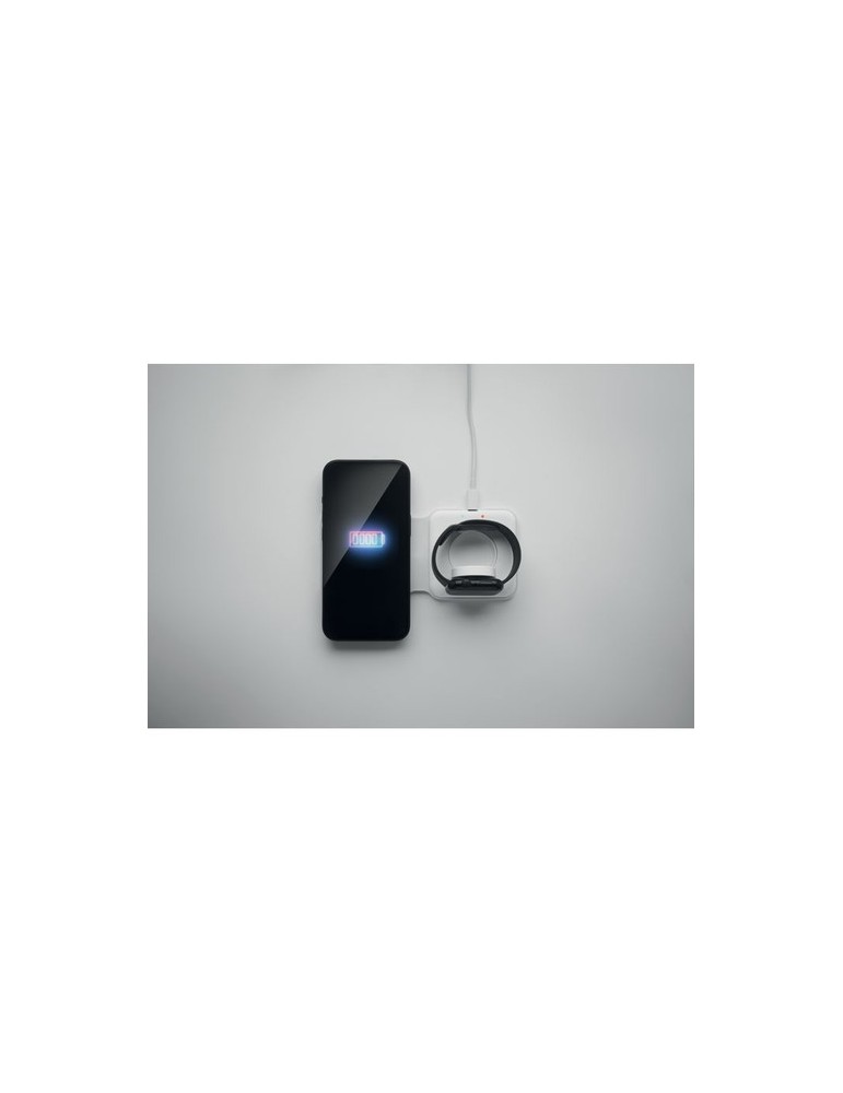Chargeur pliable publicitaire 2 en 1 15W FLIP