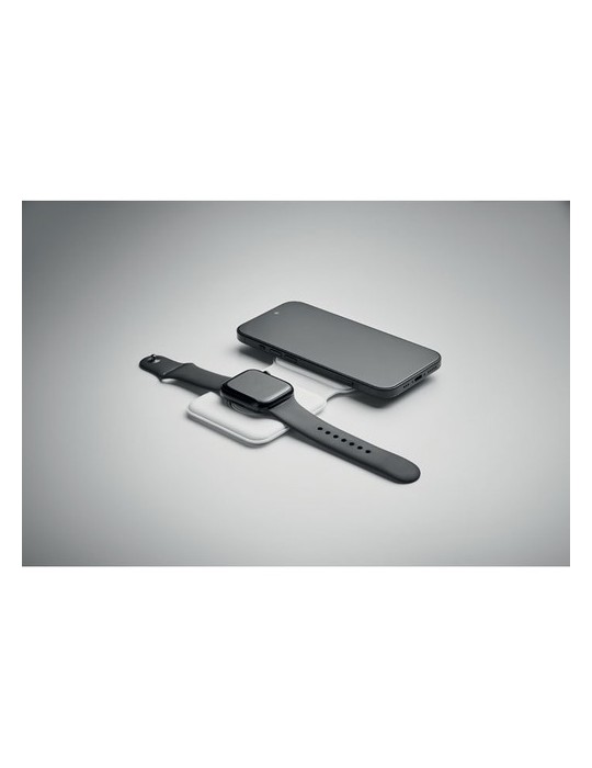 Chargeur pliable publicitaire 2 en 1 15W FLIP