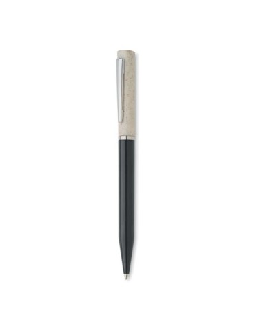 Stylo twist en paille de blé/ABS personnalisé MAIPEN