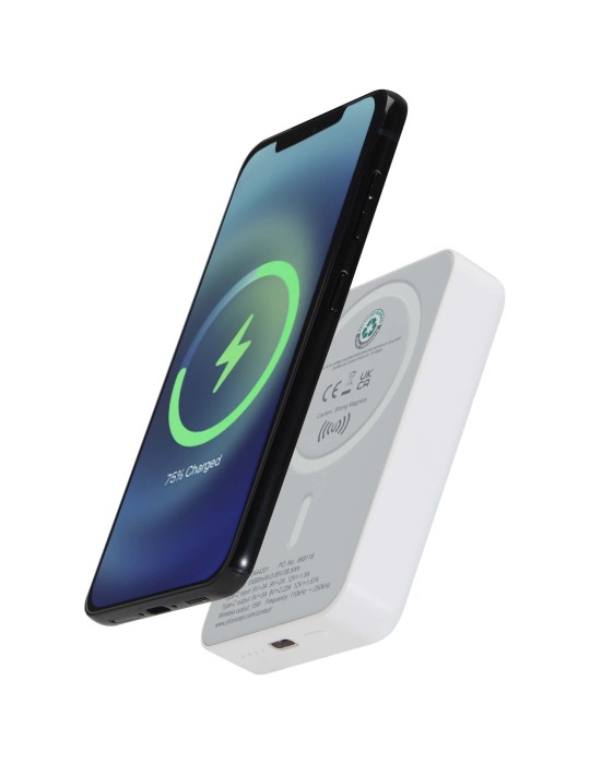 Batterie de secours Acrab magnétique sans fil de 10 000 mAh et 15 W…