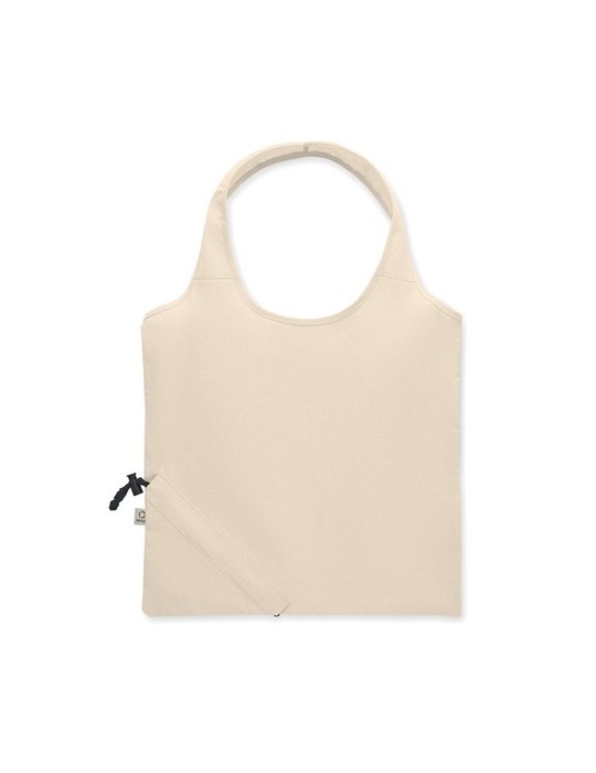 Shopping bag pliable personnalisé 140 gr/m² CARRIE
