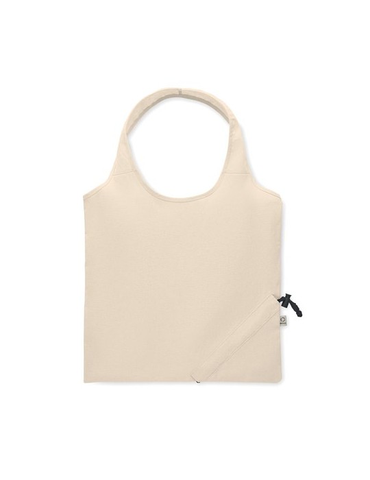 Shopping bag pliable personnalisé 140 gr/m² CARRIE