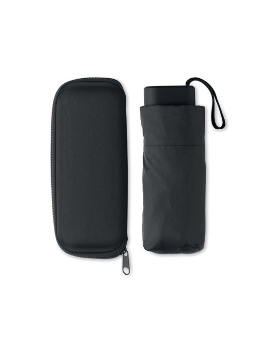 Parapluie pliable publicitaire de 19 pouces PORTLAND