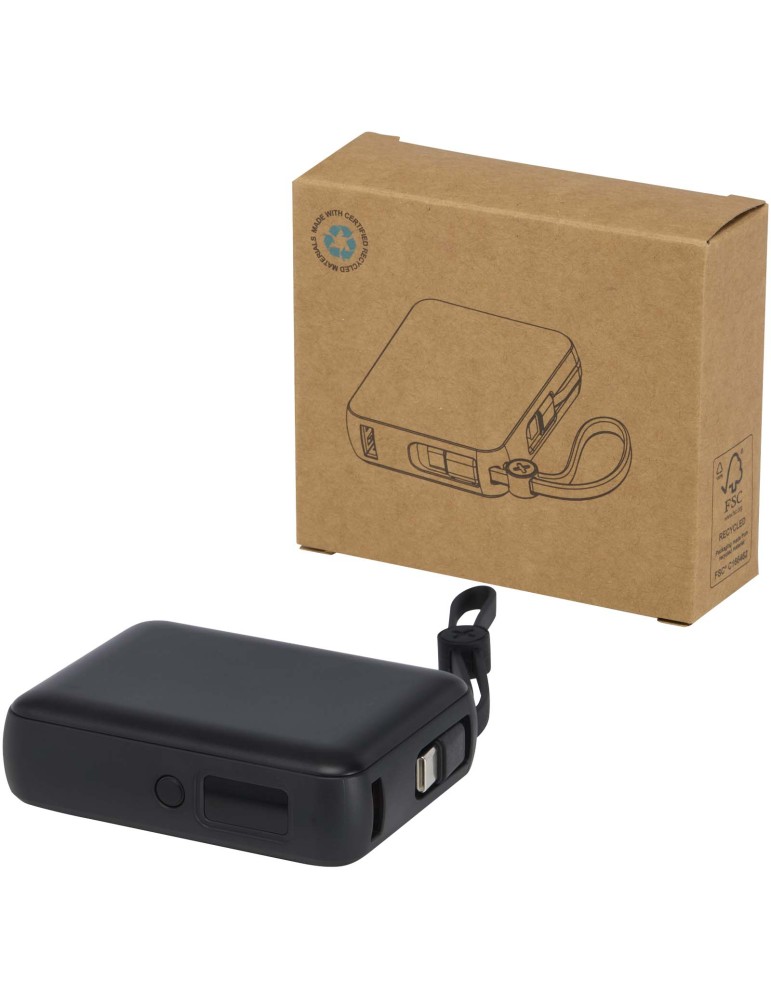 Batterie externe Acrux de 10 000 mAh et 35 W pour tablette avec câble…