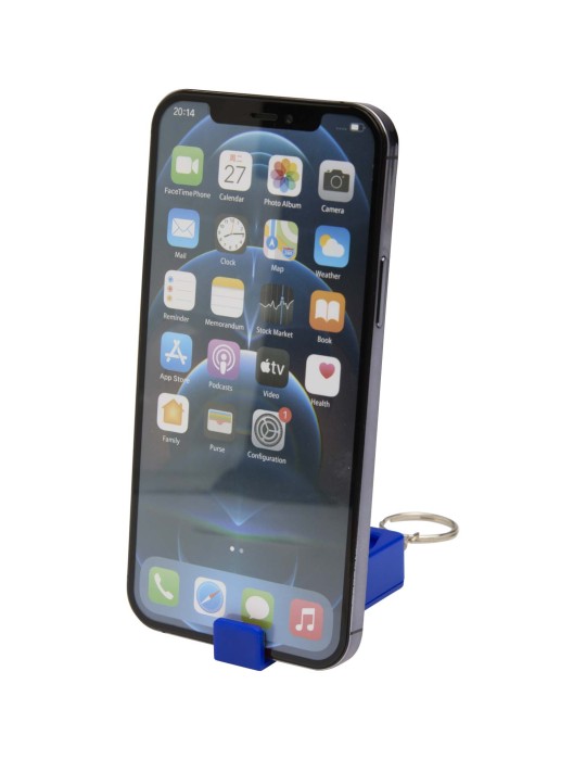 Support de téléphone Aggia avec jouet fidget en plastique recyclé