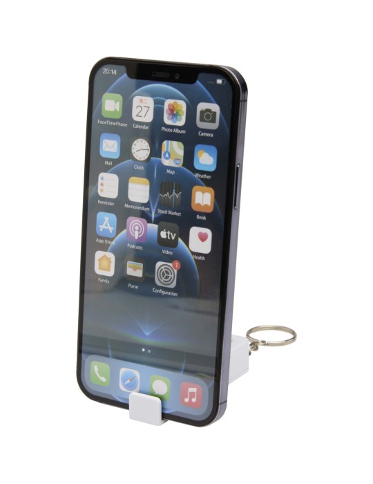 Support de téléphone Aggia avec jouet fidget en plastique recyclé