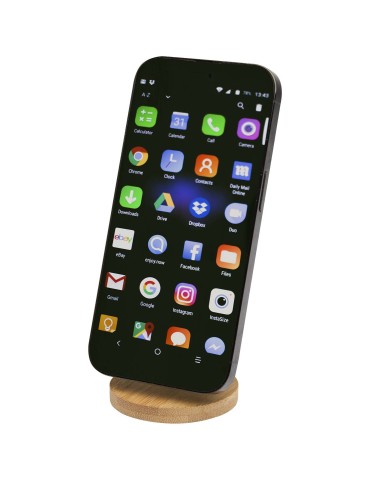 Support de téléphone Alcor magnétique et pliable en plastique recyclé…