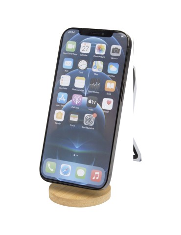 Support de téléphone Alcor magnétique et pliable en plastique recyclé… 2