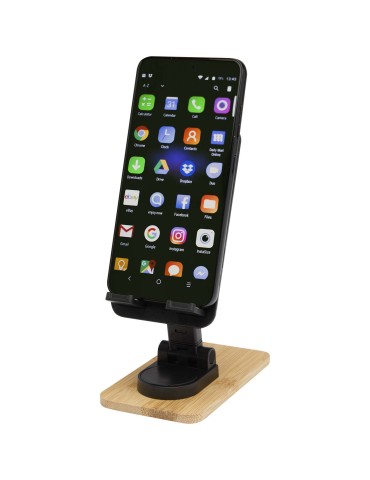 Support de téléphone de bureau Alfirk pliable en plastique recyclé…