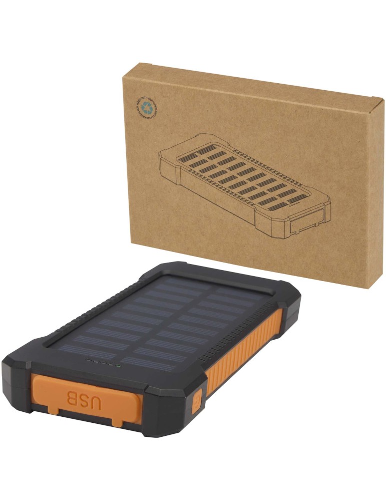 Batterie de secours solaire Altair robuste de 5 000 mAh et 10 W en…