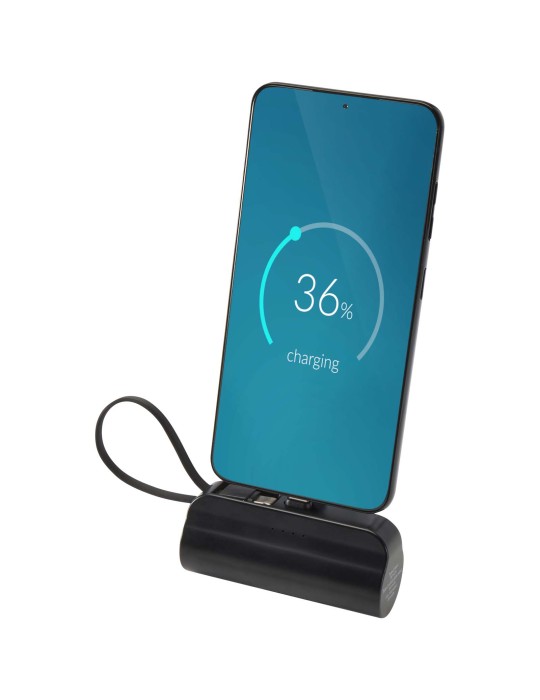 Batterie de secours Alnair Type-C de5 000 mAh et 10 W en plastique…