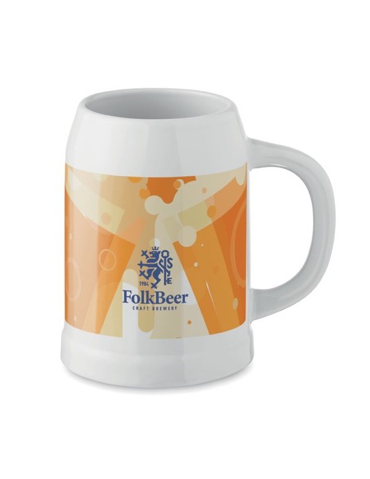 Chope de bière 500 ml SUBLIER personnalisée pas cher