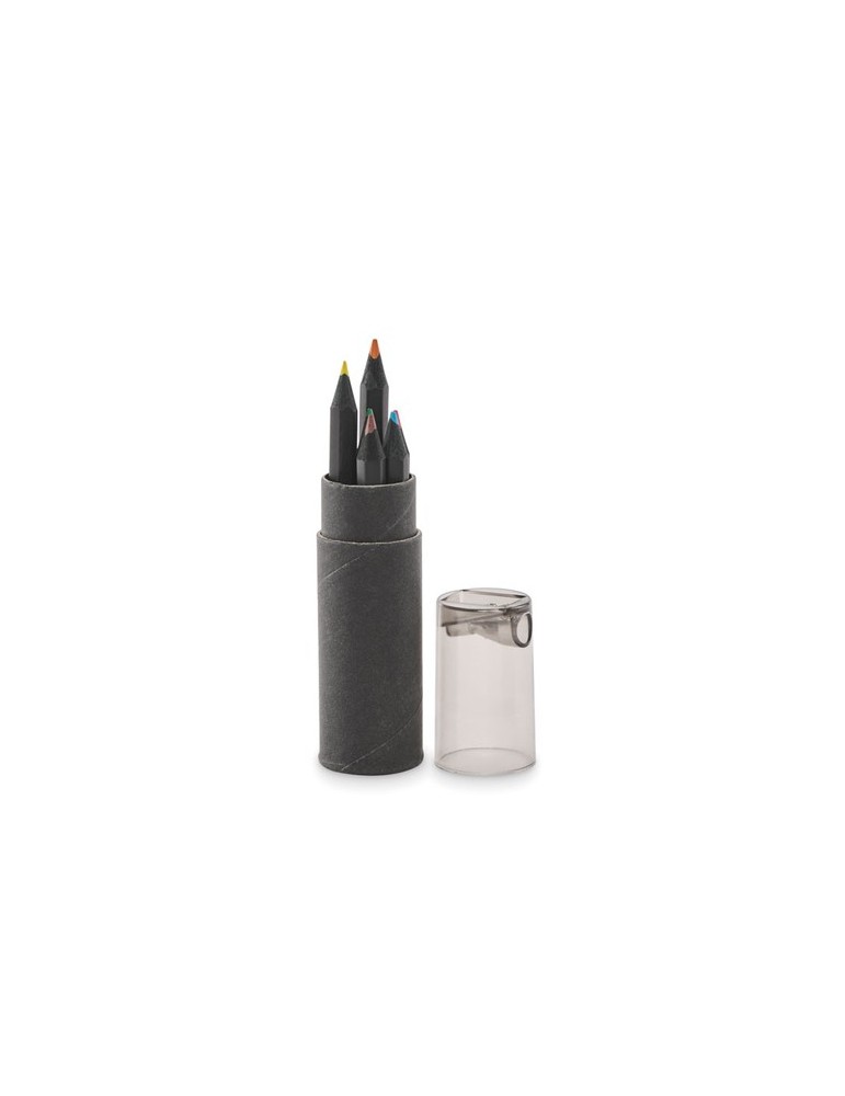 6 crayons de couleur NEGRO personnalisables