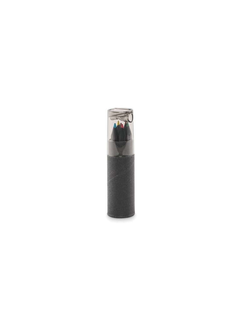6 crayons de couleur NEGRO personnalisables