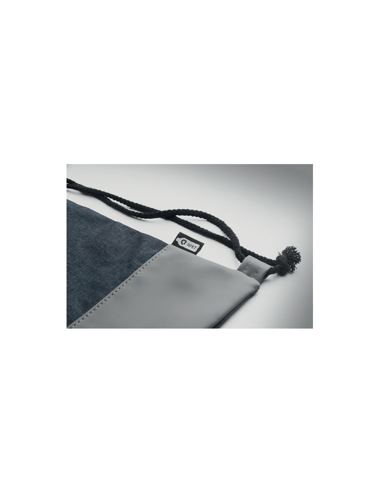 Sac à cordon en PU RPET 2 tons LIBAG personnalisable