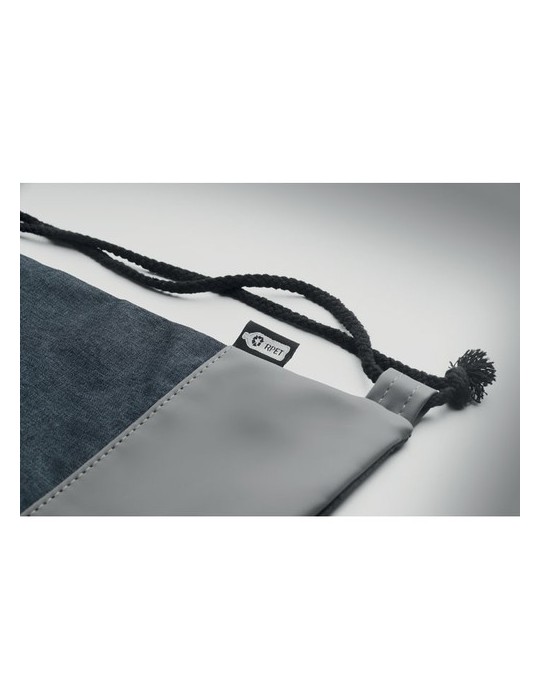 Sac à cordon en PU RPET 2 tons LIBAG personnalisable
