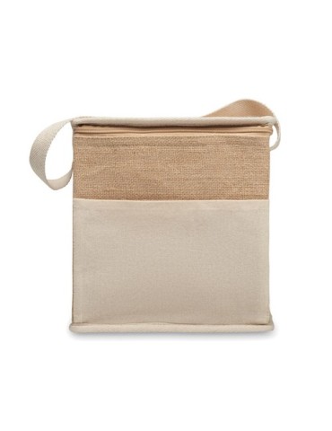 Sac isotherme toile et jute 3L LONA personnalisable 2
