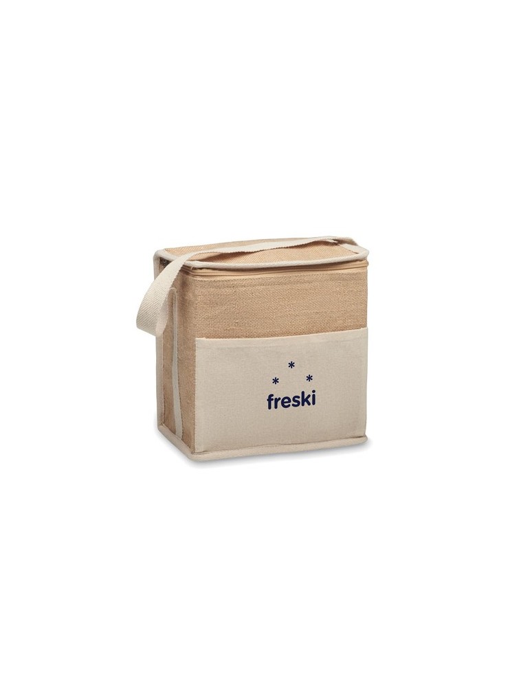 Sac isotherme toile et jute 3L LONA personnalisable