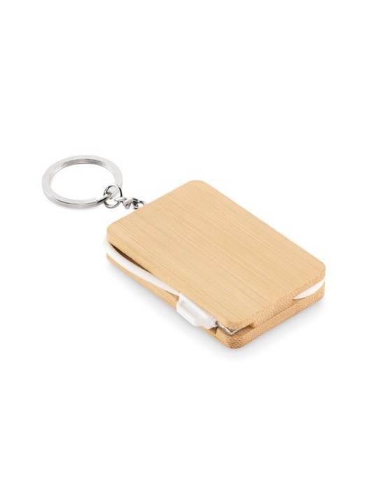 Porte-clés et câble de charge BUPOW - Objets Publicitaires