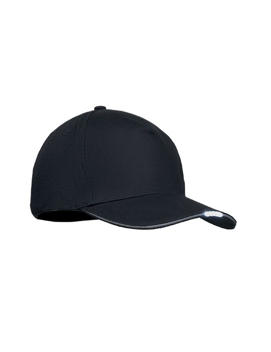 Casquette en coton LED à 5 pans LUZCAP personnalisable